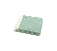 Tweedmill Fishbone Sea Green Wool Throw