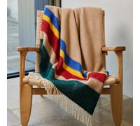 Tweedmill Lifestyle Alaska 100% New Wool Blanket/throw Pop Multi 130 X 183Cm Made In The Uk