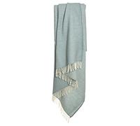 Tweedmill Lifestyle Averil Throw Ocean Blue 150cm x 183cm 100% New Pure Wool Made in Wales