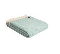 Tweedmill Pure New Wool Beehive Throw - Ocean