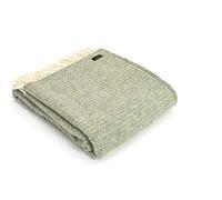 Tweedmill Textiles Illusion KNEE RUG Throw Blanket -100% Pure New Wool - BRITISH MADE - GREEN/GREY