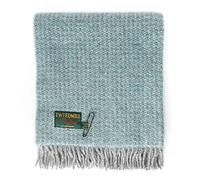 Tweedmill Textiles Illusion Throw Spearmint Grey