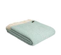 Tweedmill Textiles Pure New Wool Throw Blanket - Beehive Ocean - 150 x 183 CM