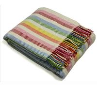 Tweedmill Textiles Rainbow Pure New Wool Lifestyle Throw/Blanket
