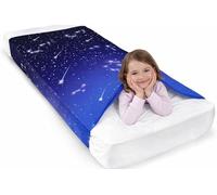 TWEENS Sensory Compression Blanket for Kids & Adults, Calming Stretch Hug Sensory Blanket for Anxiety, Autism & ADHD, Breathable Deep Pressure for Relaxation & Better Sleep (Double)