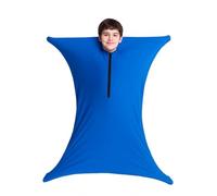 Tweens Sensory Sock for Kids - Autism & SPD Friendly Full Body Sock to Calm & Relieve Stress, Stretchy, Breathable Fabric for Motor Skills, Body Awareness & Focus, Machine Washable (Blue, Small)