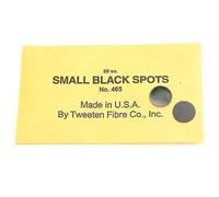 Tweeten 10 x Black Snooker Pool Table Spot Marking Stickers - Self Adhesive