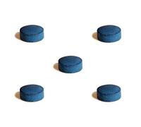 Tweeten Elk Master Billiard Pool Cue Tips Fibre Company (14 mm, Pack of 5)