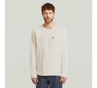 Tweeter A-Line Pocket T-Shirt - White - Men S