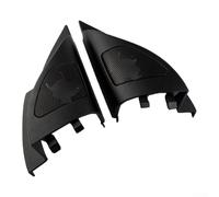 Tweeter Cover, 2PCS A-Pillar Speaker Trim Panel ABS Plastic Audio Upgrade Black Fit for Lancer EX Fortis 2011-2018 Car Interior Modification