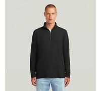 Tweeter Half Zip T-Shirt - Black - Men XXL