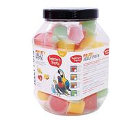 Tweeter's Treats Fruity Jelly Pots Mixed Flavours Jar 60pc