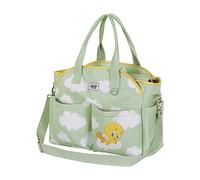 Tweety Clouds-Mommy Baby Stroller Bag, Green, 44 x 32 cm
