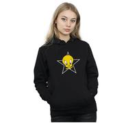 Tweety Pie Star Hoodie Looney Tunes Black XXL