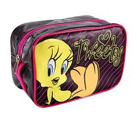 Tweety Wash Bag - Make up case or Travel Bag - Gift for her - Funky Kitsch Cool Looney Tunes Cartoon Design