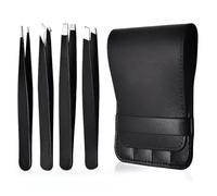 Tweezer Set Professional Stainless Steel Tweezers For Eyebrow Precisions For Facials Hair Splinters Ingrown Hair Removal Precisions Tweezers Ingrown