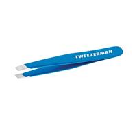 Tweezerman Bahama Blue Stainless Steel Mini Slant Tweezer