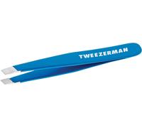 Tweezerman Bahama Blue Stainless Steel Mini Slant Tweezer