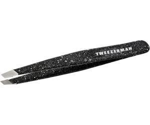 Tweezerman Black Glitter 40th Anniversary Slant Tweezer Pack of 1