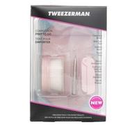 Tweezerman Complexion Prep To Go Set: Cleansing Brush + Skin Care Tool + Folding Razor + Travel Bag 3pcs + 1 Bag