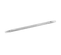 TWEEZERMAN Studio Collection Cuticle Pusher Gel and Nail Polish Remover Double Sided Stainless Steel Silver