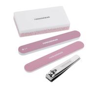 Tweezerman Exclusive Rose Tea Essential Pedicure Kit 4 Piece set