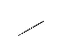 TWEEZERMAN Eyebrow Brush and Eyebrow Brush Bevelled 2-in-1 for Perfect Shaping of Brows Black