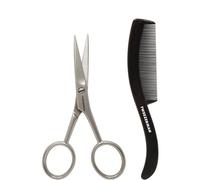 Tweezerman G.E.A.R. Moustache Scissors and Comb Model No. 72031-MG