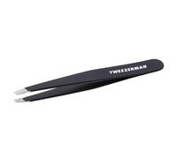 Tweezerman Midnight Sky Slant Tweezer, Stainless Steel (Pack of 1) | 25° Slanted Tip, Calibrated Tension, Easy to Clean, Ideal for Eyebrows & Facial Hair