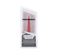 Tweezerman Mini Slant Tweezer Pink - Professional Eyebrows Stainless Steel