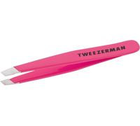 Tweezerman Mini Slant Tweezer, Professional Stainless Steel Precision Tweezers