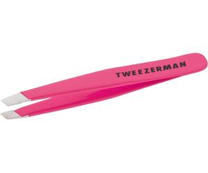 Tweezerman Neon Pink Stainless Steel Mini Slant Tweezer