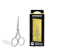 Tweezerman Pet Grooming Scissors Stainless Steel Round Tip Trimmer for Dogs and Cats