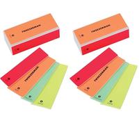 TWEEZERMAN Professional Nail File Block for Sanding and Polishing Nails Black