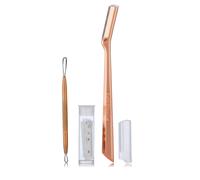 Tweezerman Rose Gold Facial Razor Set