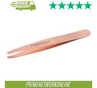 Tweezerman Studio Collection slanted tweezers Rose Gold 1 pc