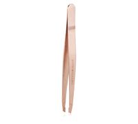 Tweezerman Studio Collection slanted tweezers Rose Gold 1 pc