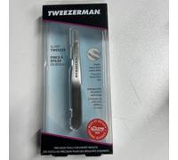 Tweezerman Slant Tweezer - Genuine Stainless Steel Precision Eyebrow Tool 1231-R