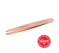 Tweezerman Studio Collection slanted tweezers Rose Gold 1 pc