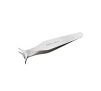Tweezerman Wide Grip Lash Applicator, Stainless Steel False Lash Tweezers (Pack of 1)