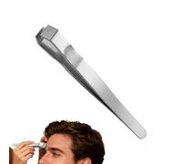 Tweezers for eyebrows, tweezers for removing facial hair, precision beard trimmer, for on the go, daily use, at home, in the salon, under the shower, in the spa and at night