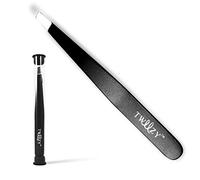 Tweezy Professional Stainless Steel Slant Tip Professional Beauty Tweezer - Precision Eyebrow Tweezers