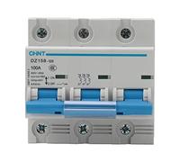 TWEFTPKD High Current Rail Type air Circuit Breaker Open DZ158-125 1P 2P 3P 4P 80A 100A(DZ158-125 4P 125A R)