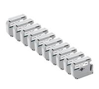 TWEJHX 10Pcs MK231 Labels Compatible With Label Tape MK-231 MK-131 MK-631 MK-221 MK-621 For Part Number MK231 Works With PT-70 Label Printer Models(10PK Black on White)