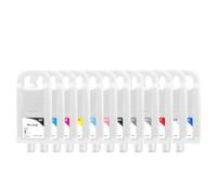 TWEJHX 1pc Refillable Ink Cartridge 1700 PFI1700 With Permanent Chip Compatible With Printer Models PRO-2000 2100 4000 4000S 6000 6100 For Part Number 1700(Blue)