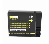 TWEJHX 2700XL Ink Cartridge Compatible With MAXIFY IB4070 IB4170 MB5070 MB5170 MB5370 MB5470 Printers PGI2700 PGI2700XL M C Y 3 Color Set(Y)