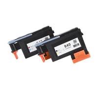 TWEJHX 2PCS C4900A C4901A Print Head Compatible With 940 940 Series For Officejet Pro 8000 8500 8500A Printers BK/Y C/M Replacement Parts(2Pcs)