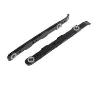 TWEJHX 2pcs Plastic Chassis Hard Drive Mounting Rails Compatible With 3.5 Inch HDD Bracket And Left Right Connectors