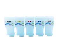 TWEJHX 300ml 5 Colors PFI-320 PFI320 Refillable Ink Cartridge Without Chips Compatible With Printer Models TM-200 TM200 TM-205 TM-300 TM-305 TM300 For Part Number PFI-320