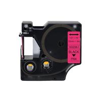 TWEJHX 45013 12mmx7m Labels Compatible With Label Printer Models LabelManager 160 280 210D For Part Number 45010 45015 45018 45024 45023(Fluorescent Pink)